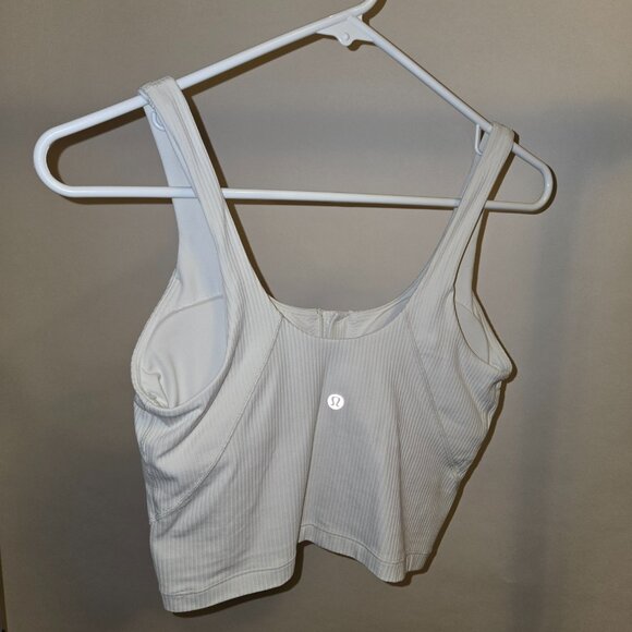 lululemon Align™ Ribbed Henley Tank Top *Light Support, A/B Cup in Bone - Picture 3 of 3